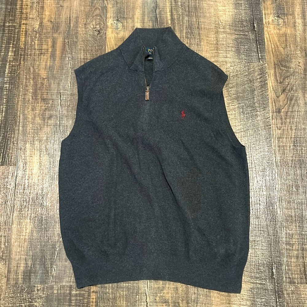 Polo Ralph Lauren Pima Cotton sweater vest sz M